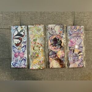 Waterproof PET Tape cute, lovely,Flower, journal sticker, Notebook, hand account